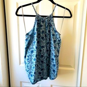 Francesca’s Floral Spaghetti Strap Tank/Floral